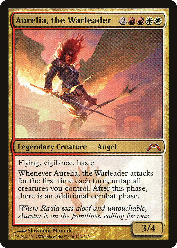 Aurelia, the Warleader [Gatecrash] - Trinity Hobby