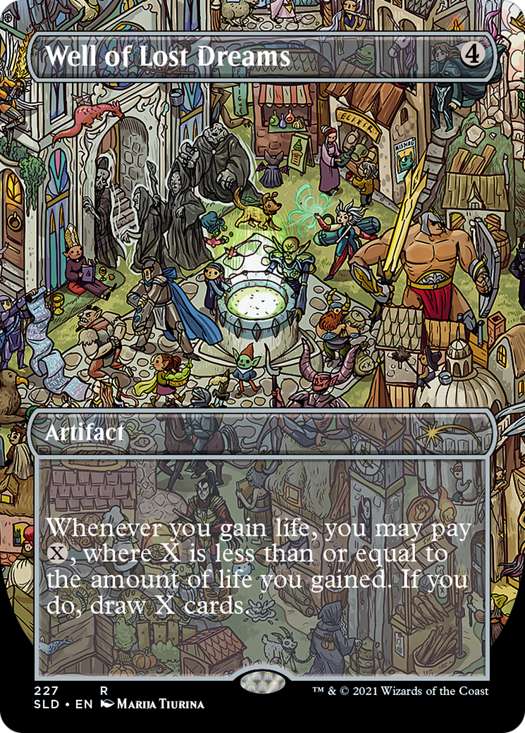 Well of Lost Dreams (SLD-227) - [Secret Lair Drop] (Borderless) - Trinity Hobby