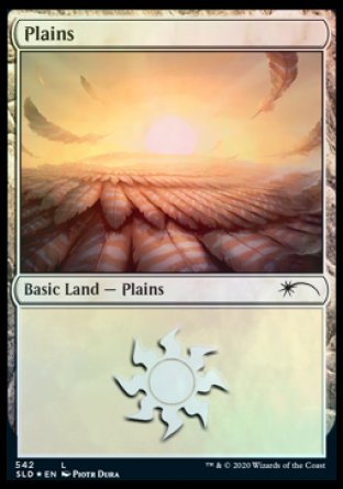 Plains (Angels) (542) [Secret Lair Drop Promos] - Trinity Hobby