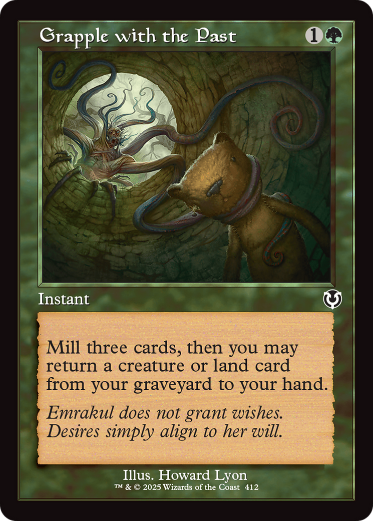 Grapple with the Past (Retro Frame) [Innistrad Remastered] - Trinity Hobby