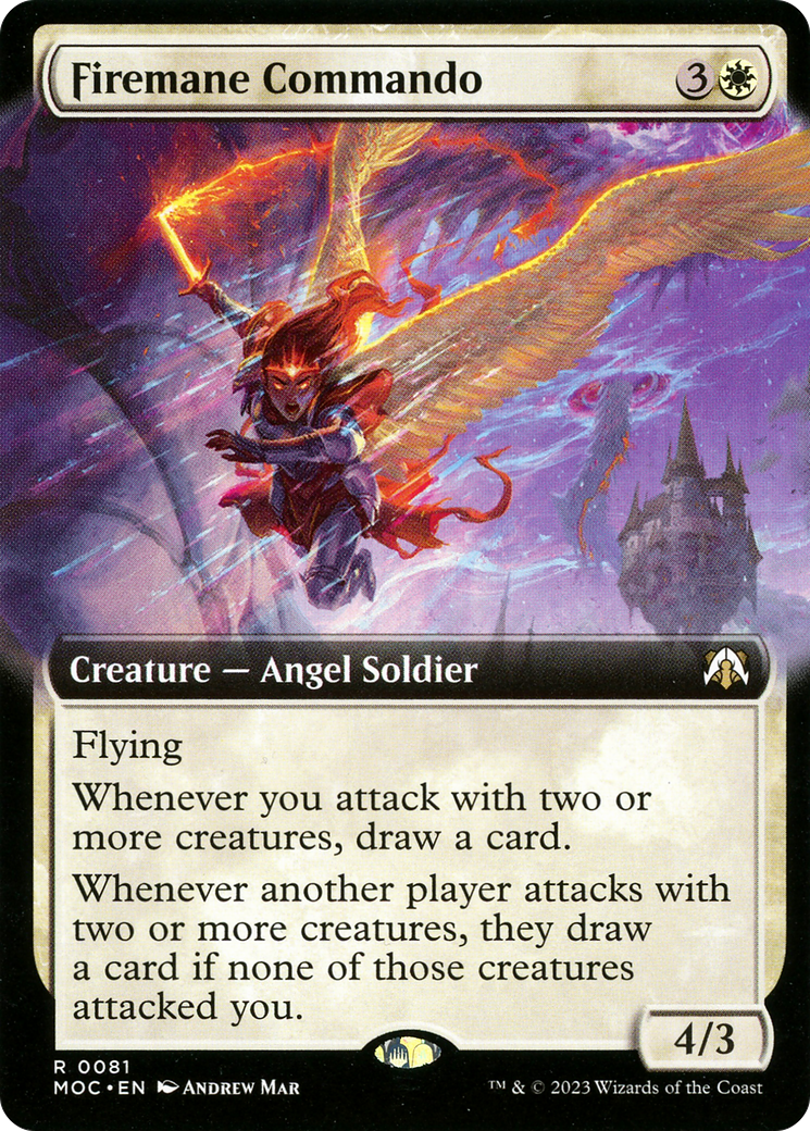 Firemane Commando (Extended Art) [Marche du commandant de la machine] 