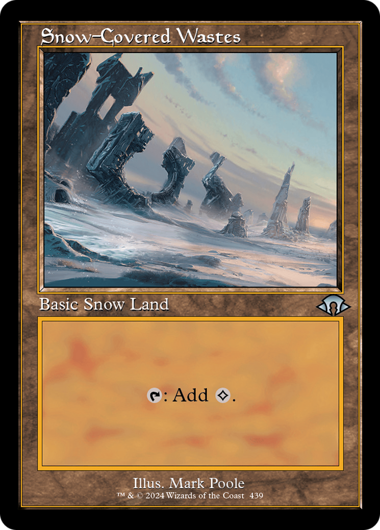 Snow-Covered Wastes (Retro) [Modern Horizons 3] - Trinity Hobby