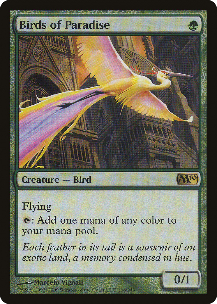 Birds of Paradise [Magic 2010] - Trinity Hobby