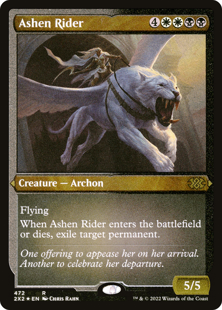 Ashen Rider (Foil Etched)  [Foil]  (2X2-472) - [Double Masters 2022] - Trinity Hobby