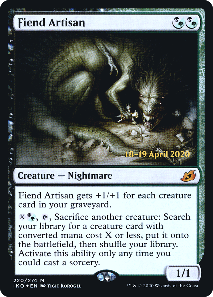Fiend Artisan [Ikoria : Promos avant-première de Lair of Behemoths] 