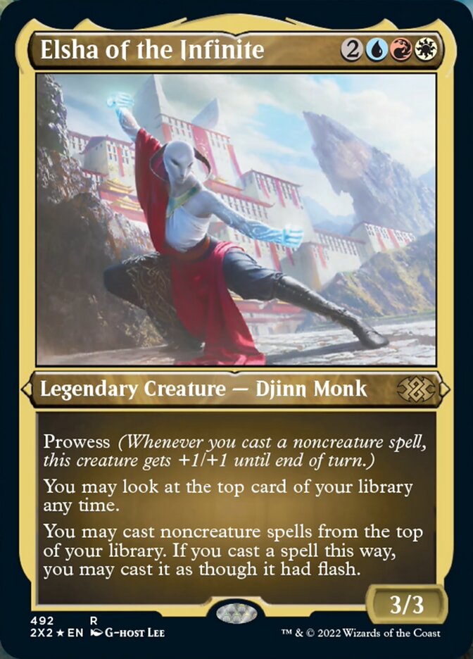 Elsha of the Infinite (Foil Etched) [Double Masters 2022] - Trinity Hobby