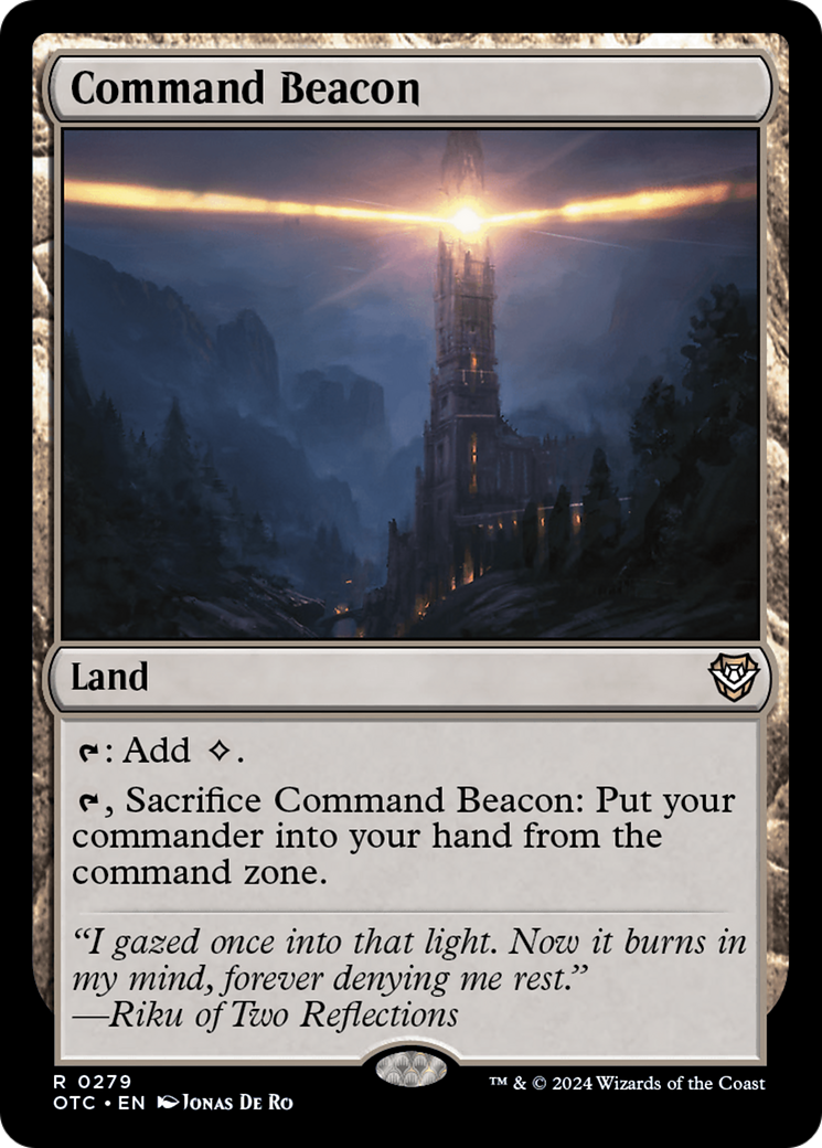 Command Beacon [Outlaws of Thunder Junction Commander] - Trinity Hobby
