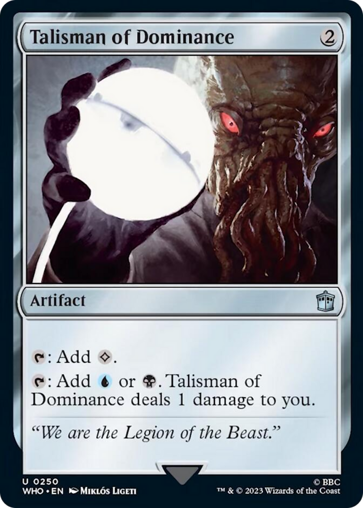 Talisman of Dominance [Doctor Who] - Trinity Hobby