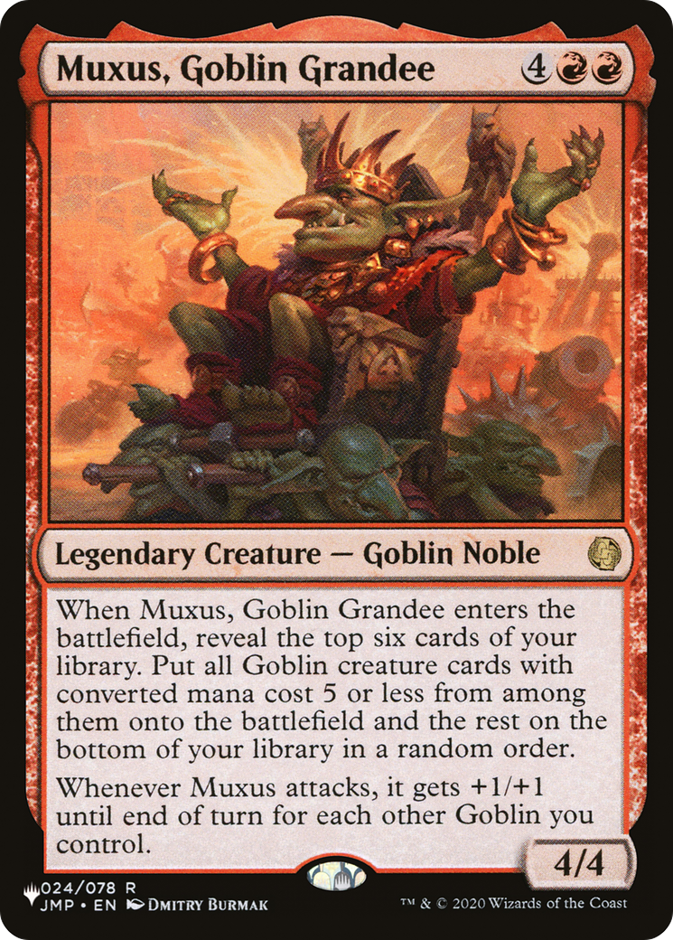 Muxus, Goblin Grandee [The List] - Trinity Hobby
