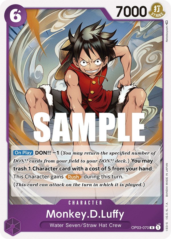 Monkey.D.Luffy (OP03-070) - [Pillars of Strength] Foil - Trinity Hobby