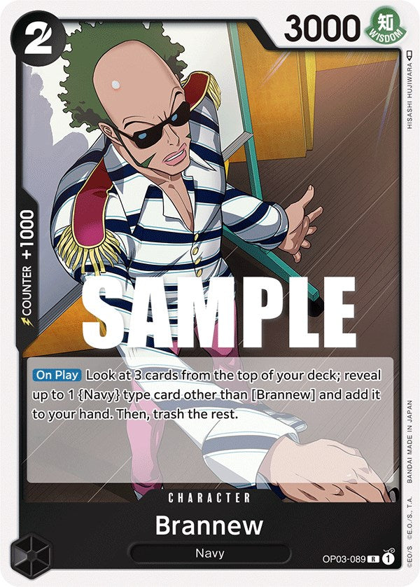 Brannew (OP03-089) - [Pillars of Strength] Foil - Trinity Hobby