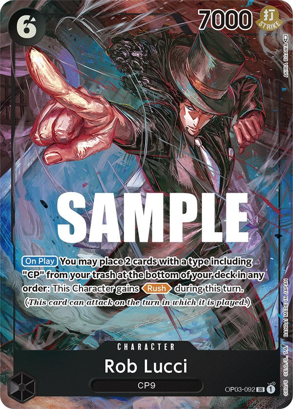 Rob Lucci (Alternate Art) [Pillars of Strength] - Trinity Hobby