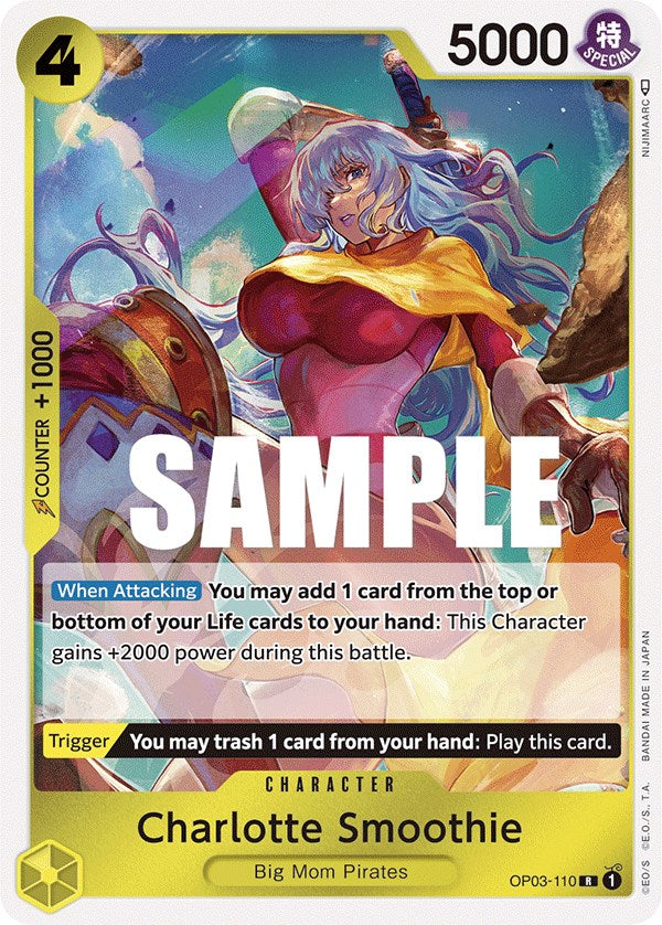 Charlotte Smoothie (OP03-110) - [Pillars of Strength] Foil - Trinity Hobby