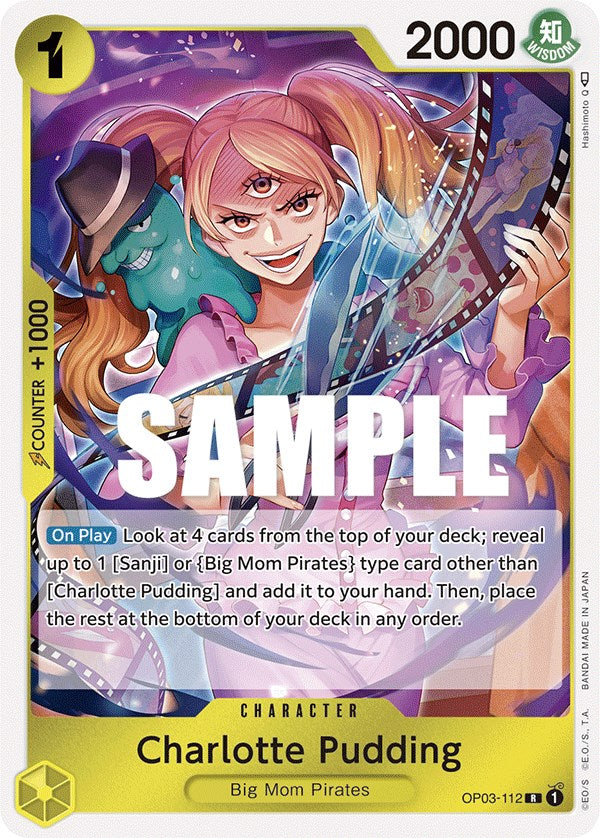 Charlotte Pudding (OP03-112) - [Pillars of Strength] Foil - Trinity Hobby