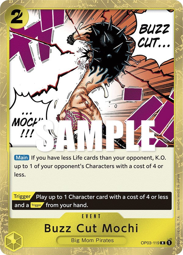 Buzz Cut Mochi (OP03-119) - [Pillars of Strength] Foil - Trinity Hobby