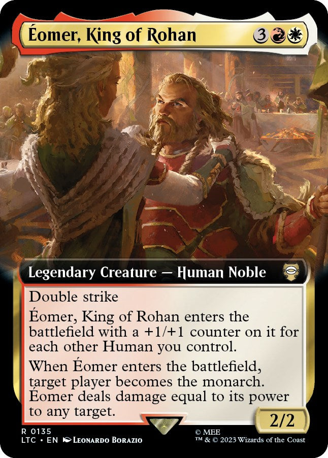 Eomer, King of Rohan (Extended Art) [The Lord of the Rings: Tales of Middle-Earth Commander] - Trinity Hobby