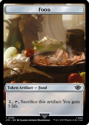 Food Token (0010)  (LTR-010) - [The Lord of the Rings: Tales of Middle-earth] - Trinity Hobby