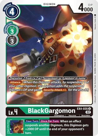 BlackGargomon [EX4-035] [Alternative Being Booster] - Trinity Hobby