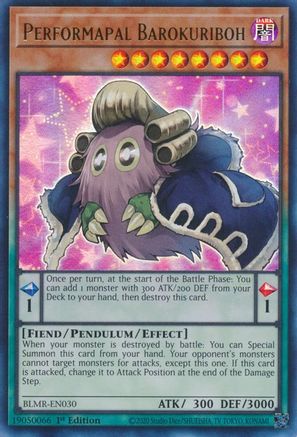 Performapal Barokuriboh [BLMR-EN030] Ultra Rare - Trinity Hobby