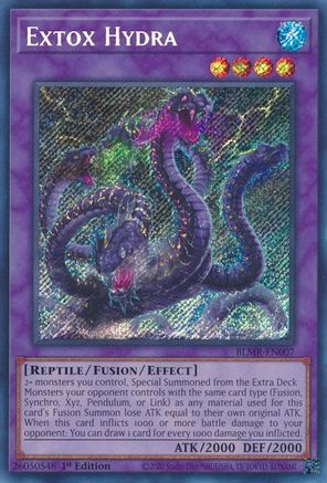 Extox Hydra [BLMR-EN007] Secret Rare - Trinity Hobby