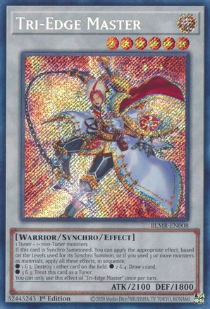 Tri-Edge Master [BLMR-EN008] Secret Rare - Trinity Hobby