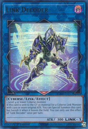 Link Decoder [BLMR-EN013] Ultra Rare - Trinity Hobby