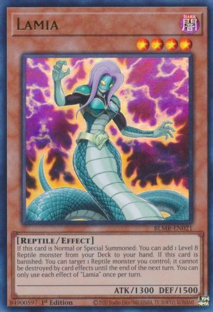Lamia [BLMR-EN021] Ultra Rare - Trinity Hobby