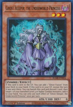 Ghost Sleeper, the Underworld Princess [BLMR-EN024] Ultra Rare - Trinity Hobby