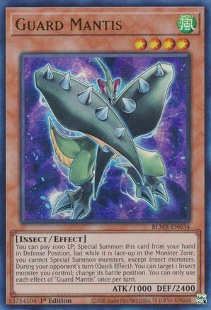 Guard Mantis [BLMR-EN034] Ultra Rare - Trinity Hobby