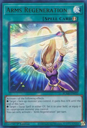 Arms Regeneration [BLMR-EN032] Ultra Rare - Trinity Hobby
