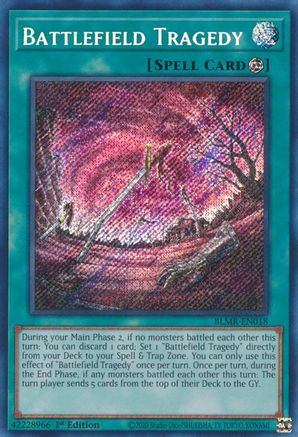 Battlefield Tragedy [BLMR-EN018] Secret Rare - Trinity Hobby