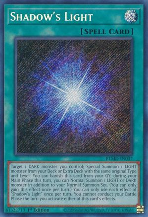Shadow's Light [BLMR-EN037] Secret Rare - Trinity Hobby