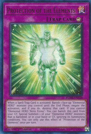 Protection of the Elements [BLMR-EN038] Ultra Rare - Trinity Hobby