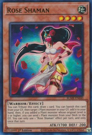 Rose Shaman [BLMR-EN040] Ultra Rare - Trinity Hobby