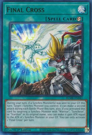 Final Cross [BLMR-EN041] Ultra Rare - Trinity Hobby