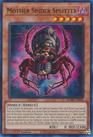 Mother Spider Splitter [BLMR-EN044] Ultra Rare - Trinity Hobby