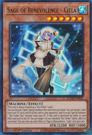 Sage of Benevolence - Ciela [BLMR-EN051] Ultra Rare - Trinity Hobby