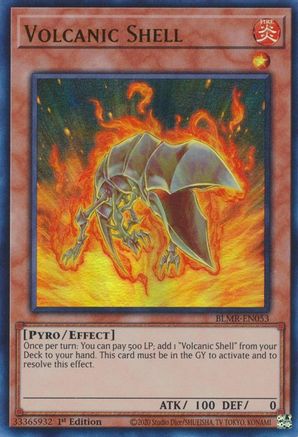 Volcanic Shell [BLMR-EN053] Ultra Rare - Trinity Hobby