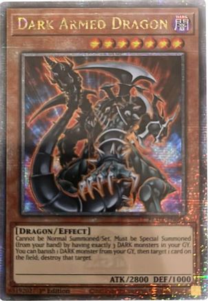 Dark Armed Dragon [BLMR-EN054] Quarter Century Secret Rare - Trinity Hobby