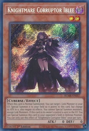 Knightmare Corruptor Iblee [BLMR-EN057] Secret Rare - Trinity Hobby