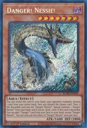Danger! Nessie! [BLMR-EN059] Secret Rare - Trinity Hobby