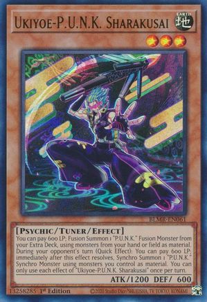 Ukiyoe-P.U.N.K. Sharakusai [BLMR-EN061] Ultra Rare - Trinity Hobby