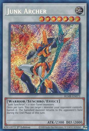 Junk Archer [BLMR-EN073] Secret Rare - Trinity Hobby