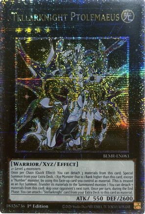 Tellarknight Ptolemaeus [BLMR-EN083] Quarter Century Secret Rare - Trinity Hobby