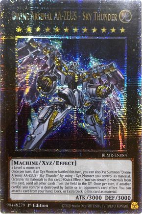 Divine Arsenal AA-ZEUS - Sky Thunder [BLMR-EN084] Quarter Century Secret Rare - Trinity Hobby