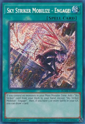 Sky Striker Mobilize - Engage! [BLMR-EN091] Secret Rare - Trinity Hobby