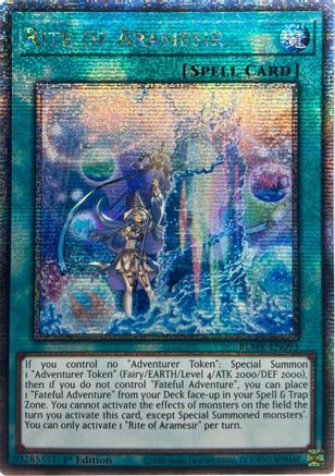 Rite of Aramesir [BLMR-EN093] Quarter Century Secret Rare - Trinity Hobby