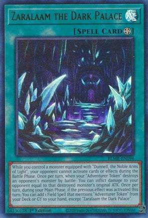 Zaralaam the Dark Palace [BLMR-EN096] Ultra Rare - Trinity Hobby