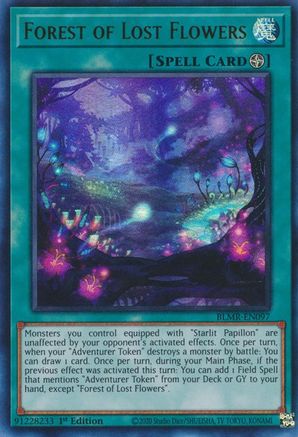 Forest of Lost Flowers [BLMR-EN097] Ultra Rare - Trinity Hobby