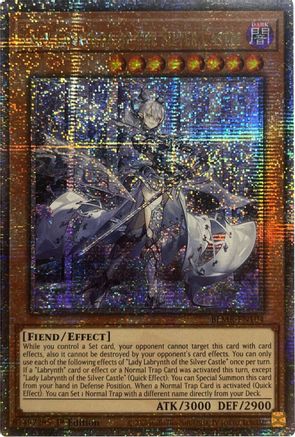Lady Labrynth of the Silver Castle [BLMR-EN104] Quarter Century Secret Rare - Trinity Hobby